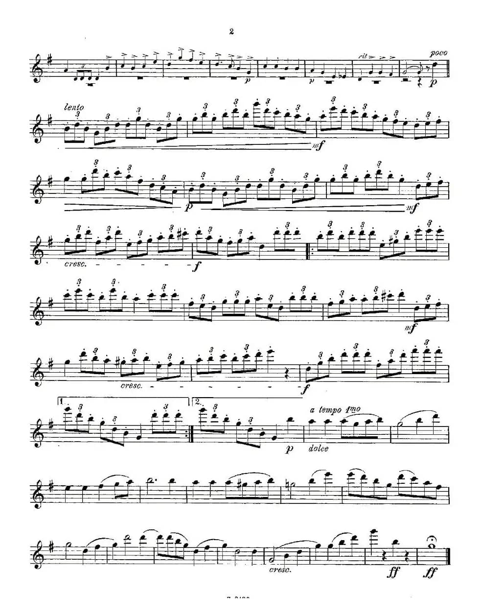 Solovortrag fur junge Flotenspieler.Op.47