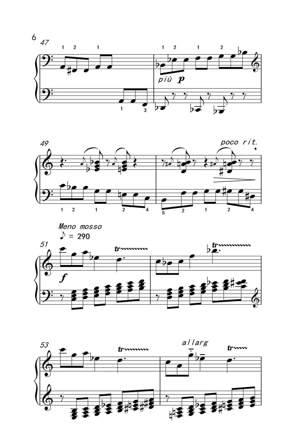 六首保加利亚节奏舞曲 第四首（巴托克 小宇宙 钢琴教程 6）