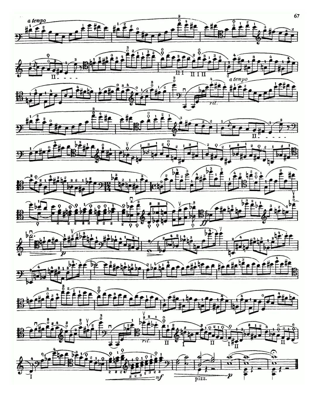 大提琴高级练习曲40首 No.31