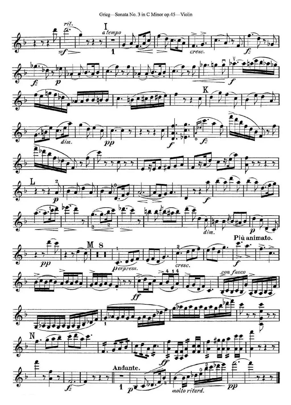 Violin Sonata No.1 Op.3