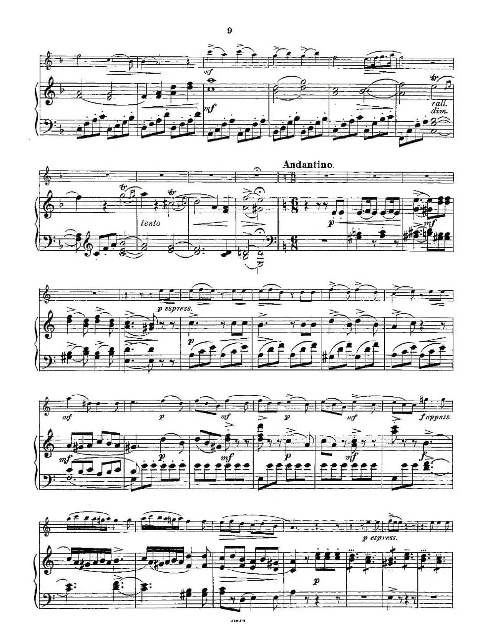 Opern-Transcriptionen.Op.45-1（长笛+钢琴伴奏）