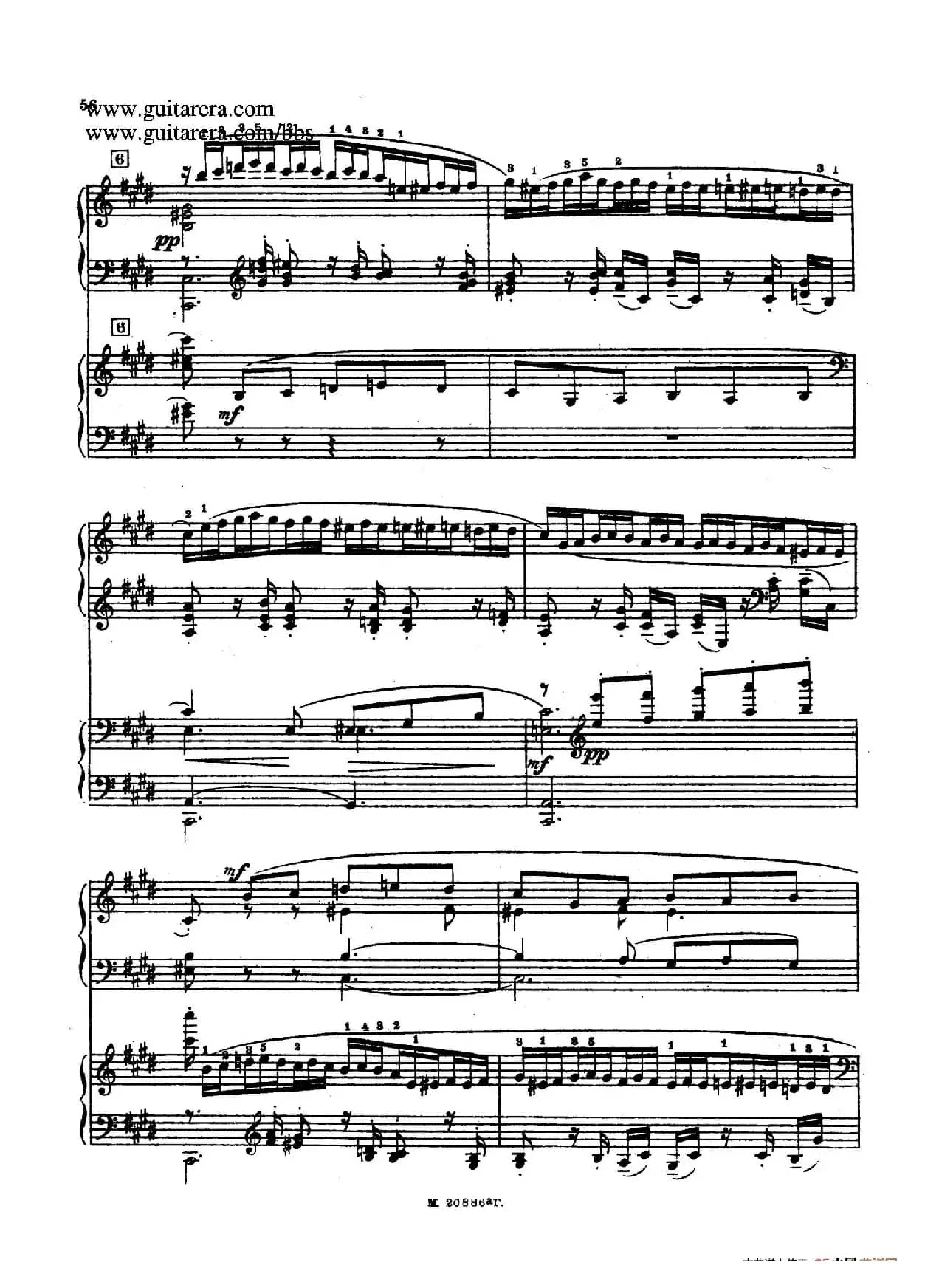 第二双钢琴组曲 Suite for Two Pianos No.2 Op.17（3. 浪漫曲 Romance）
