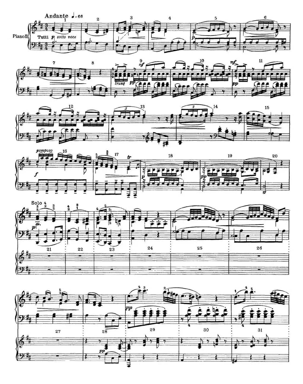 二十八部钢琴协奏曲 No.12（P16-34）