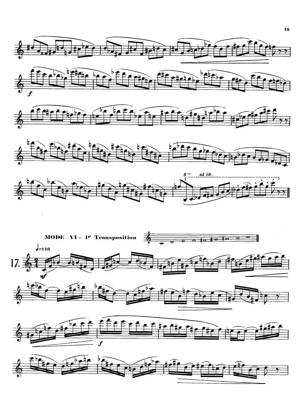 拉库尔萨克斯管练习曲28首（16—20）