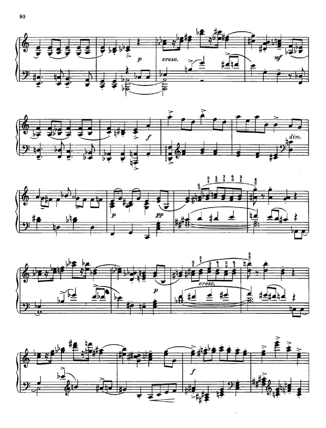Prokofiev - Ten Pieces Op.12（普罗科菲耶夫-10首小品·3）