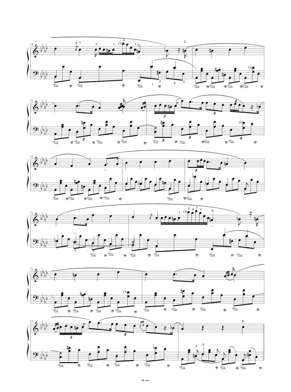 降A大调夜曲，Op.32,No.2（肖邦第10号夜曲）