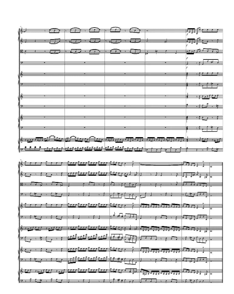 四羽管键琴协奏曲 BWV1065