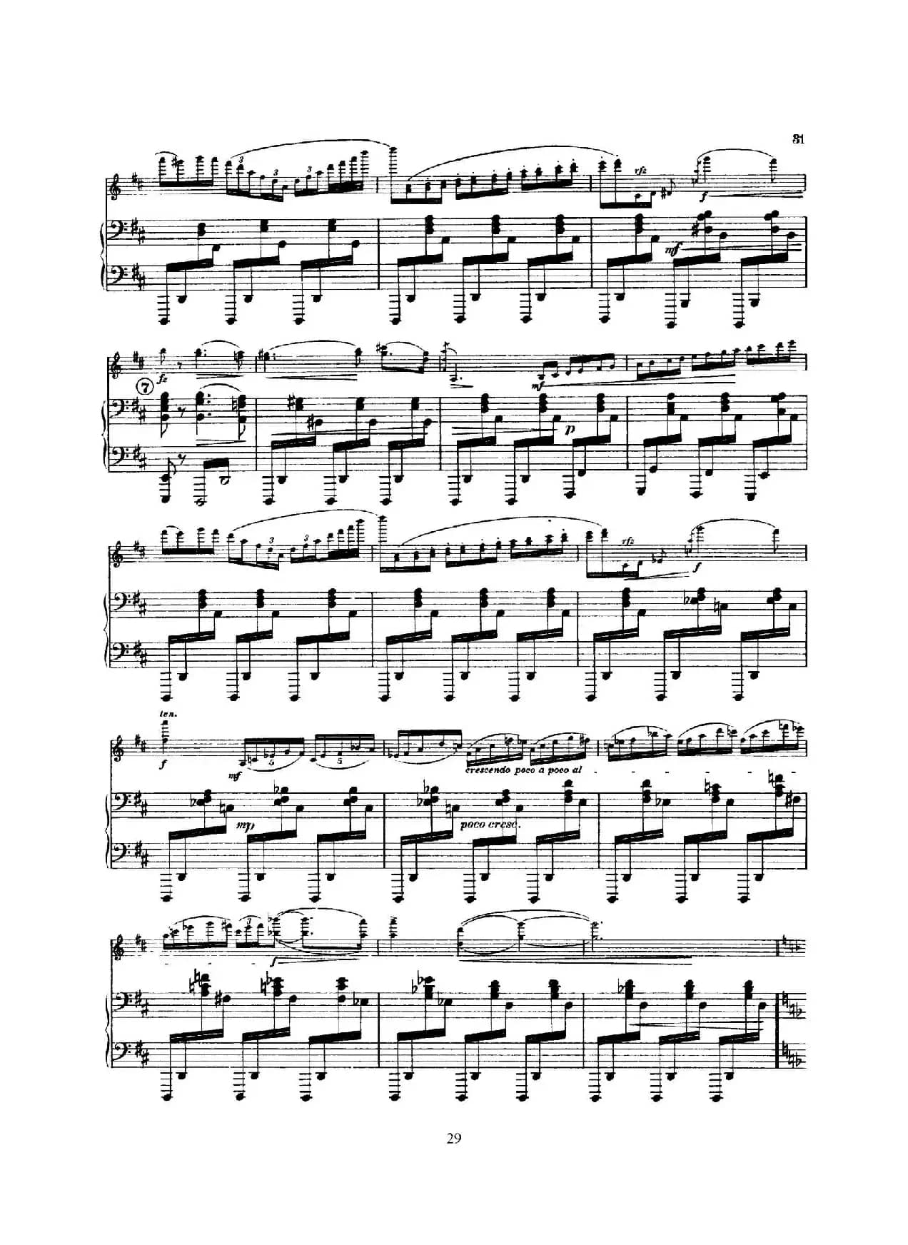 Concerto in D Minor Op.47（小提琴+钢琴伴奏）