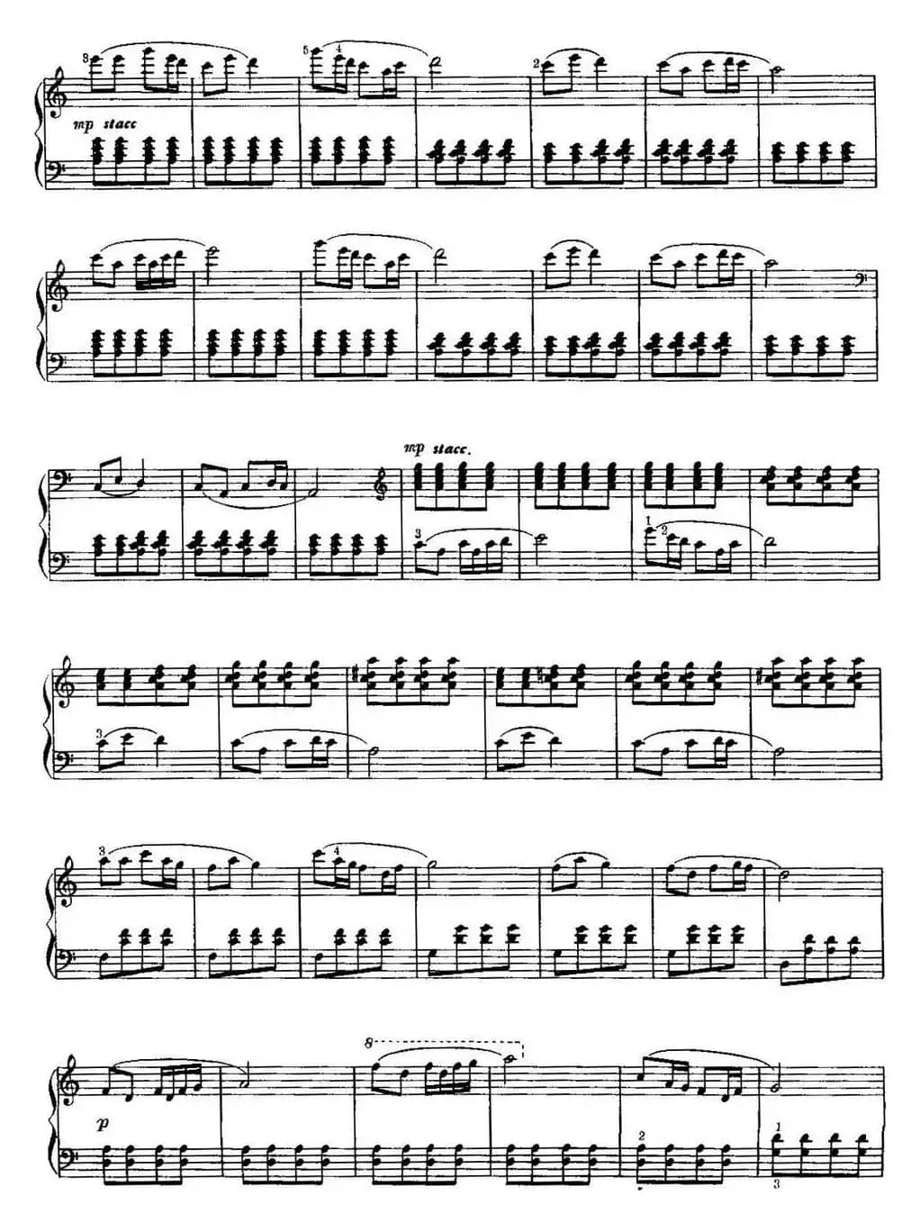 中国钢琴名曲30首：采茶扑蝶