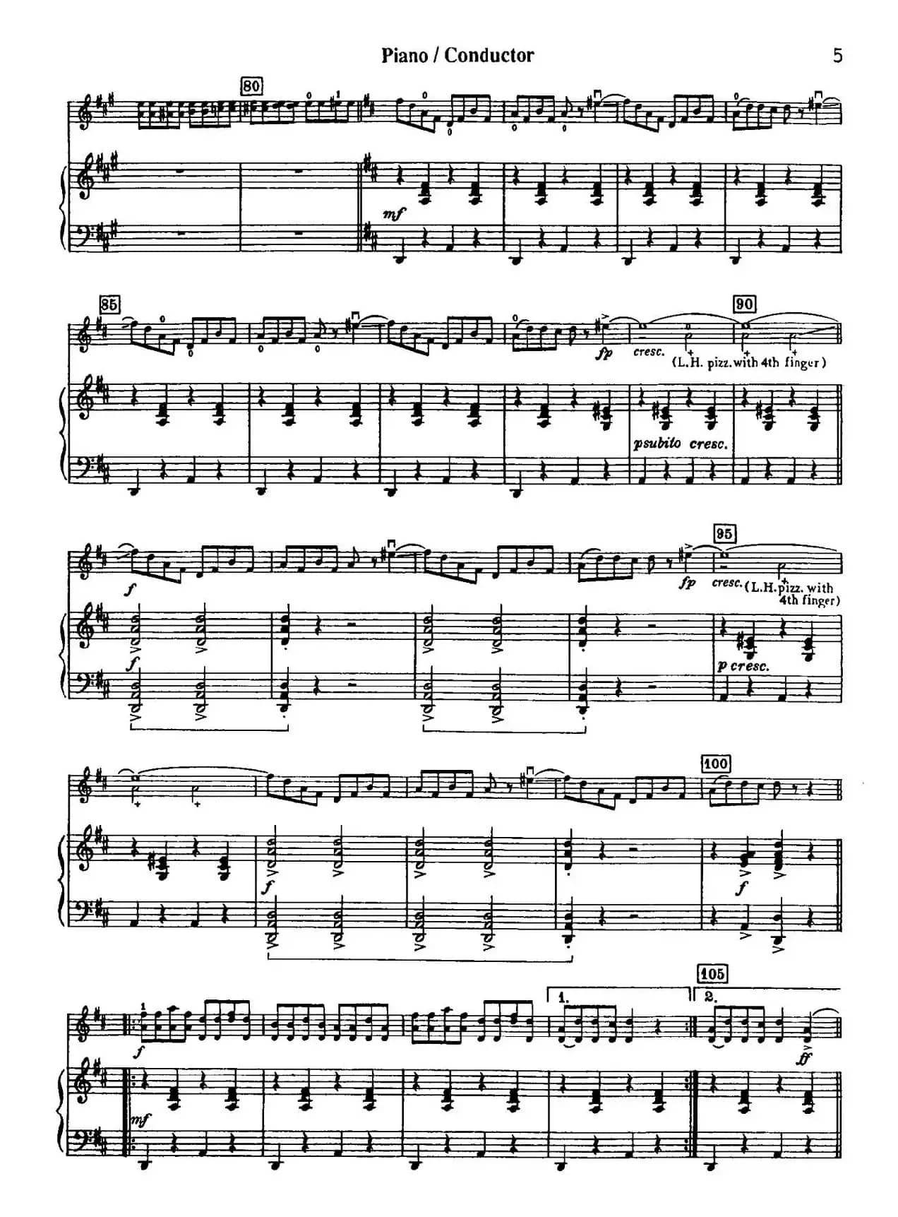 富豪们的乡村舞会（小提琴+钢琴伴奏）