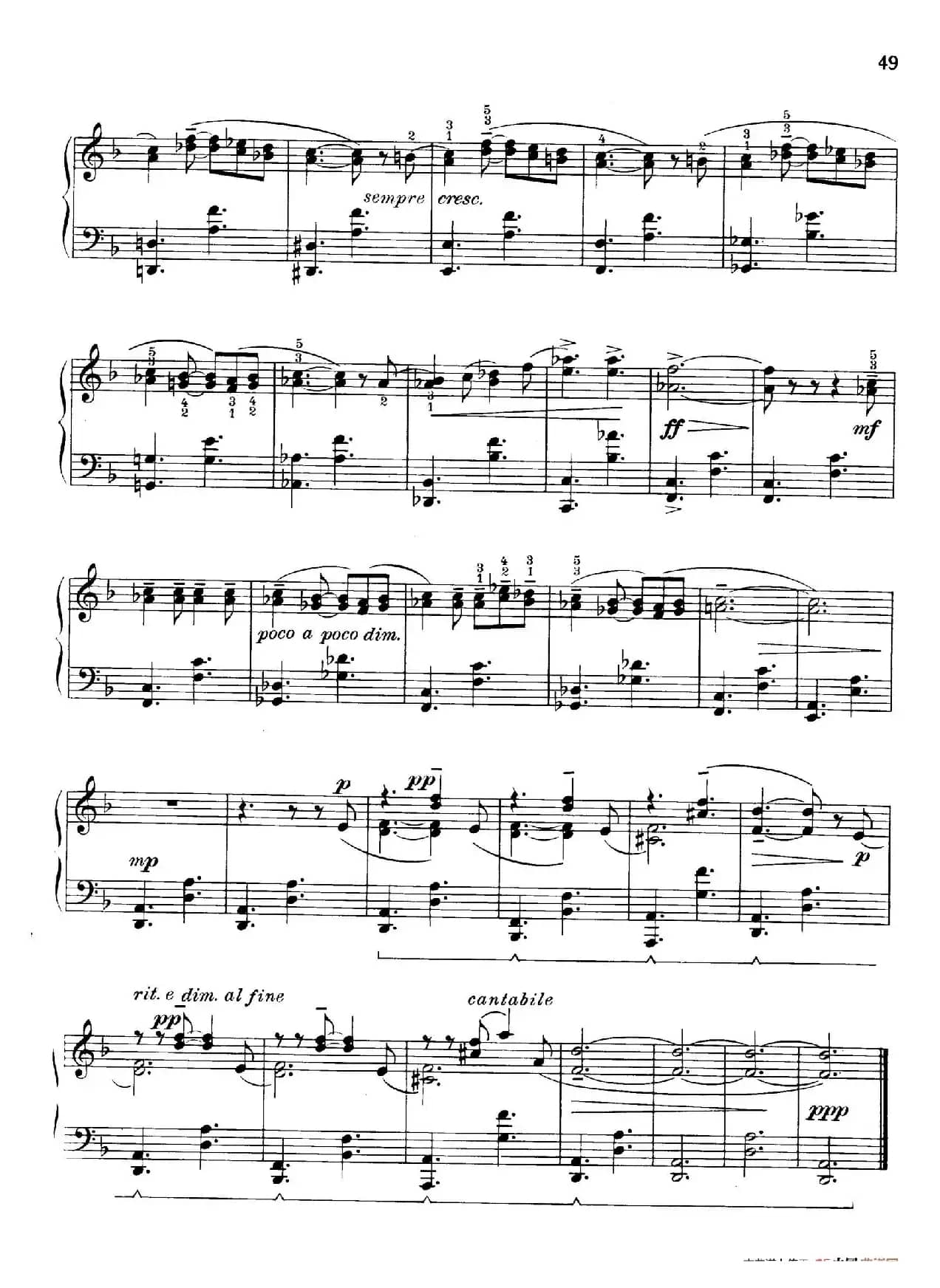 Thirty Pieces For Children Op.27（30首儿童钢琴曲 21—25）