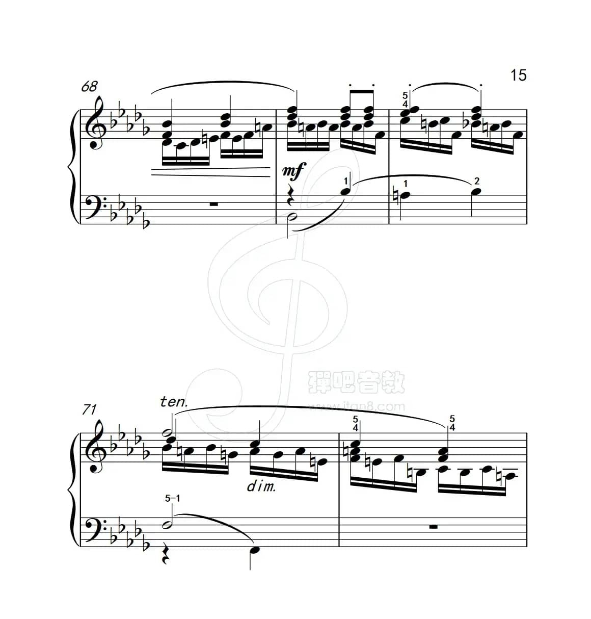 练习曲 55（克拉莫钢琴练习曲60首）