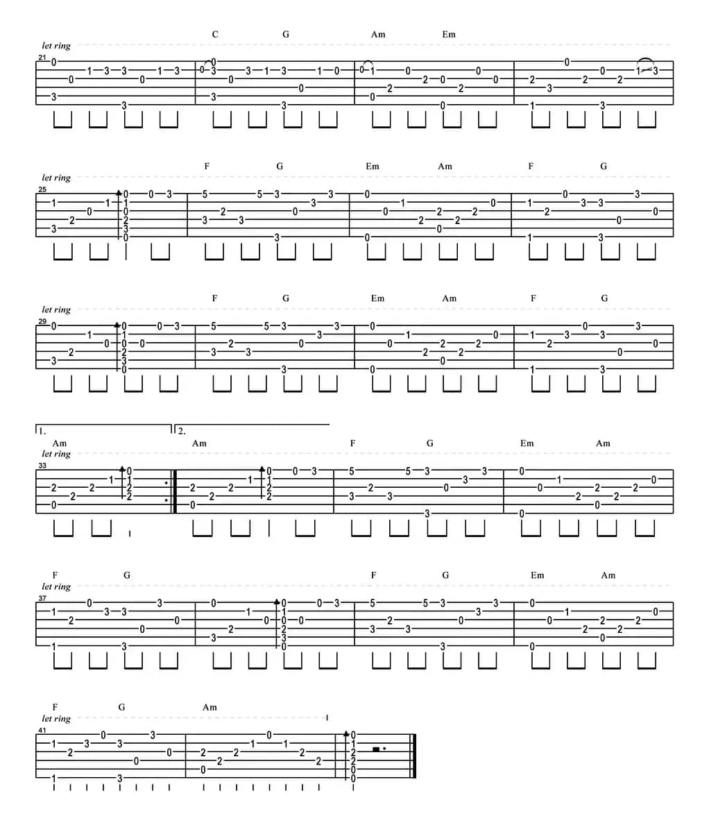 星月神话（指弹谱）