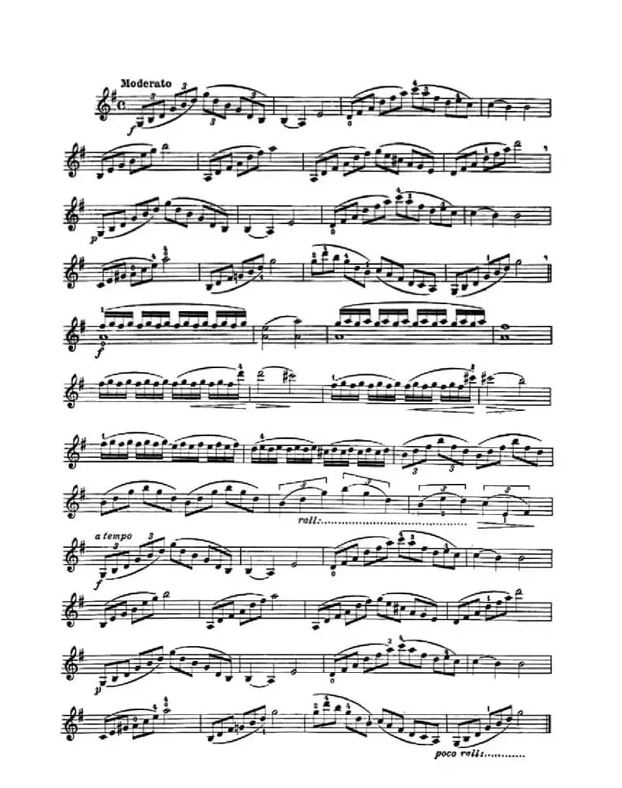 36 Studi Melodici E Facilissimi Op.48之31—36（36首容易旋律 作品.48）