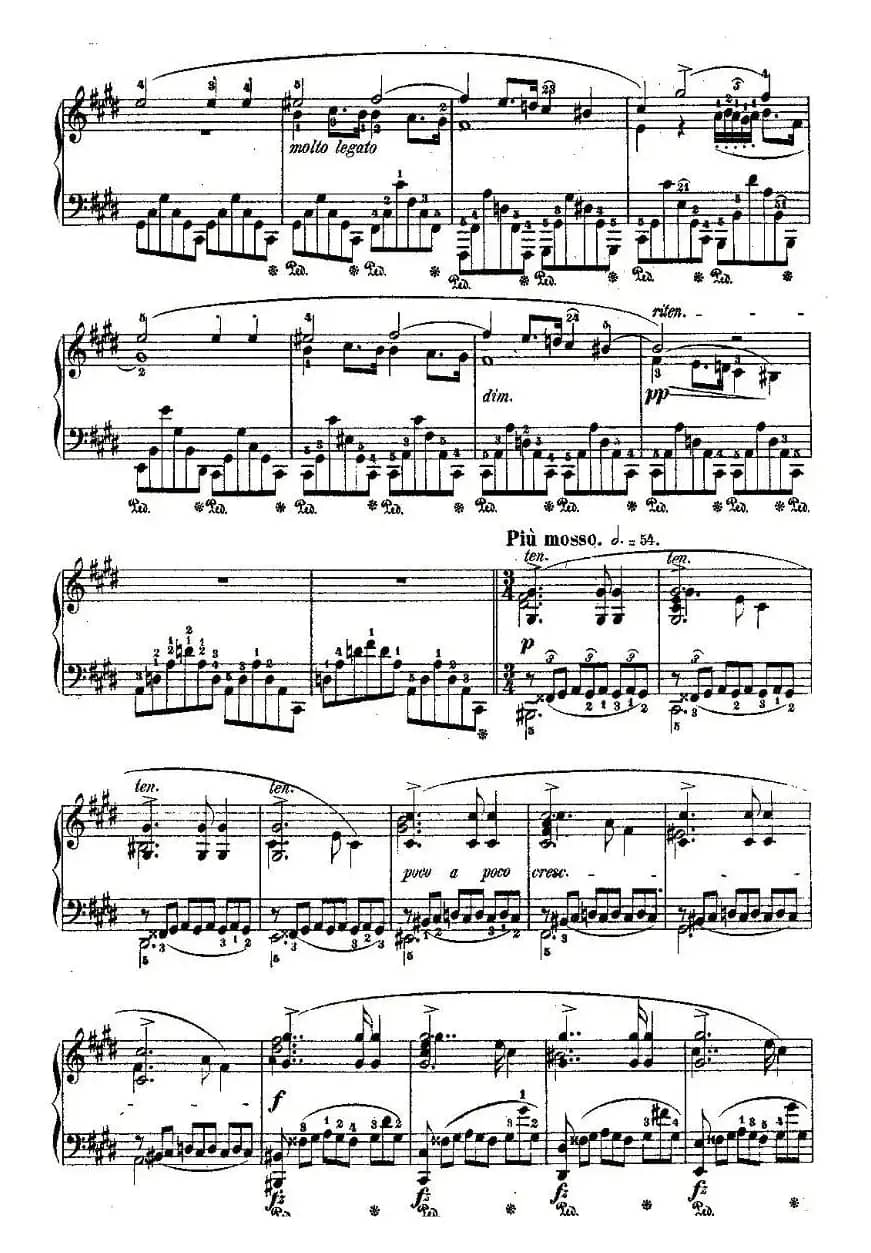 升C大调夜曲Op.27-1（Deux  Nocturnes）