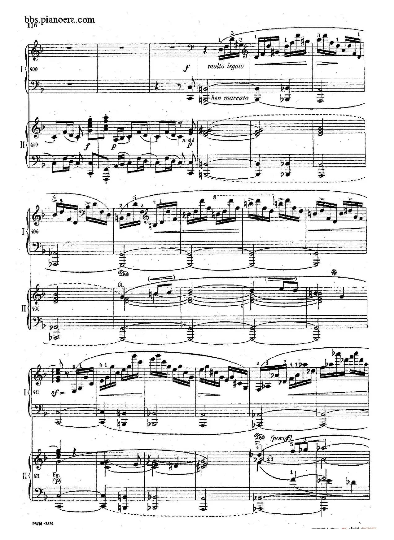 Krakowiak Grand Rondo de Concert Op.14(克拉科维克音乐会用大回旋曲·双钢琴版)
