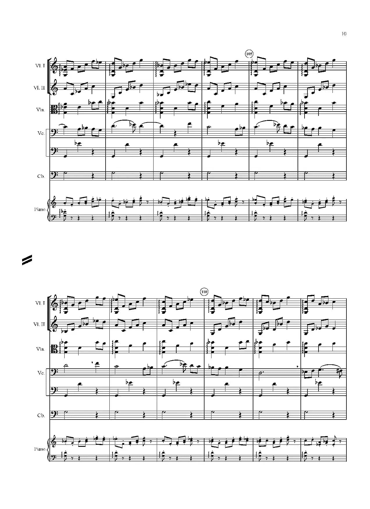 Ivo Blaha Zamecka suita - Full Score（城堡套曲）