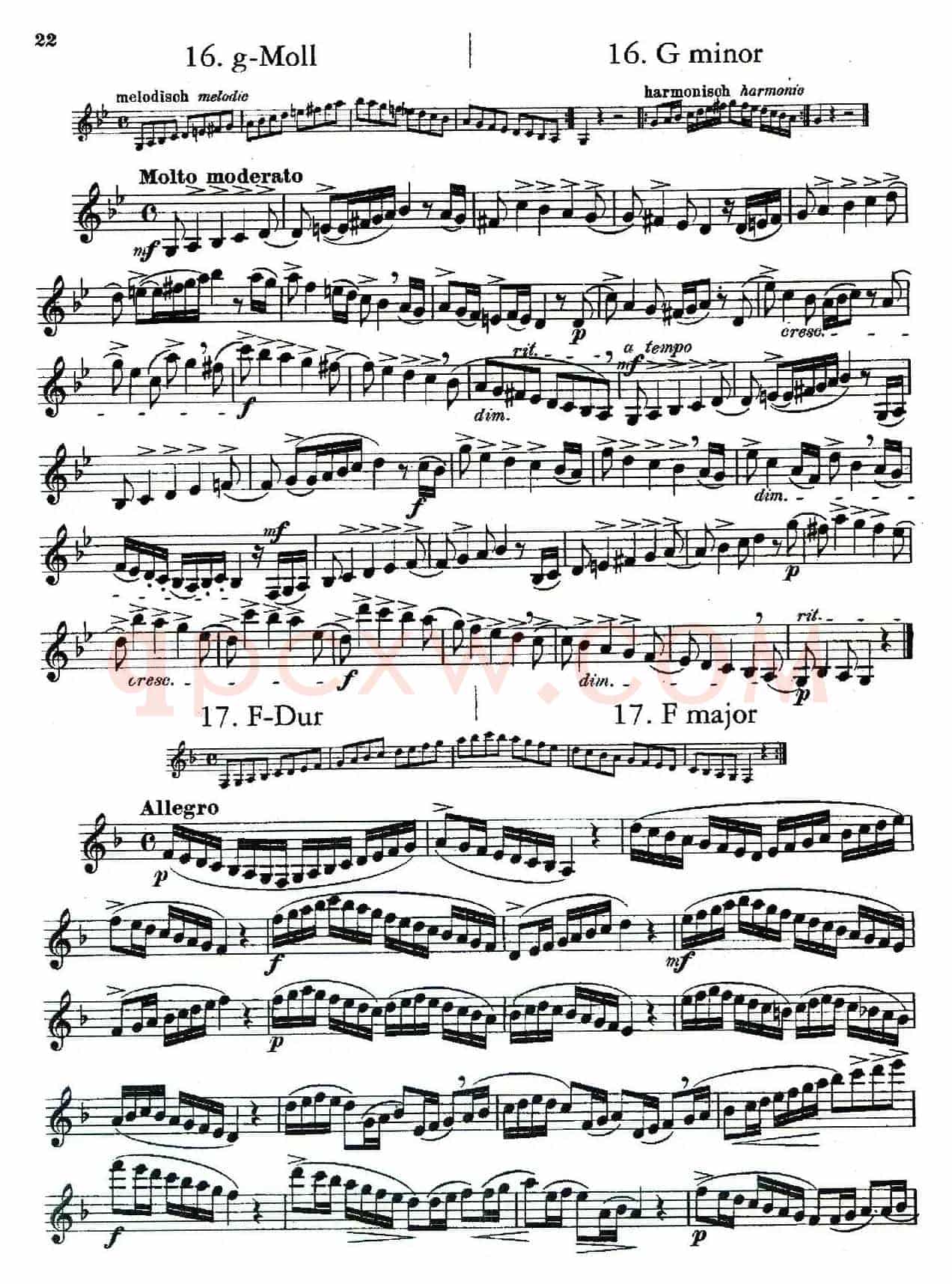DEMNITZ（单簧管练习曲）