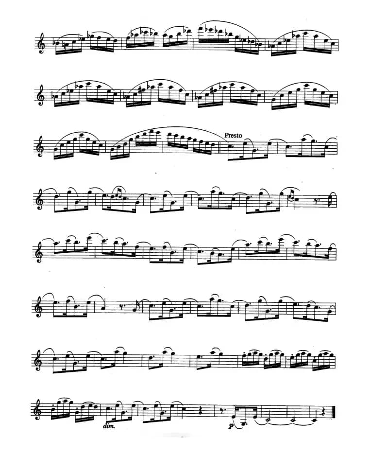 单簧管考级教材·第十级