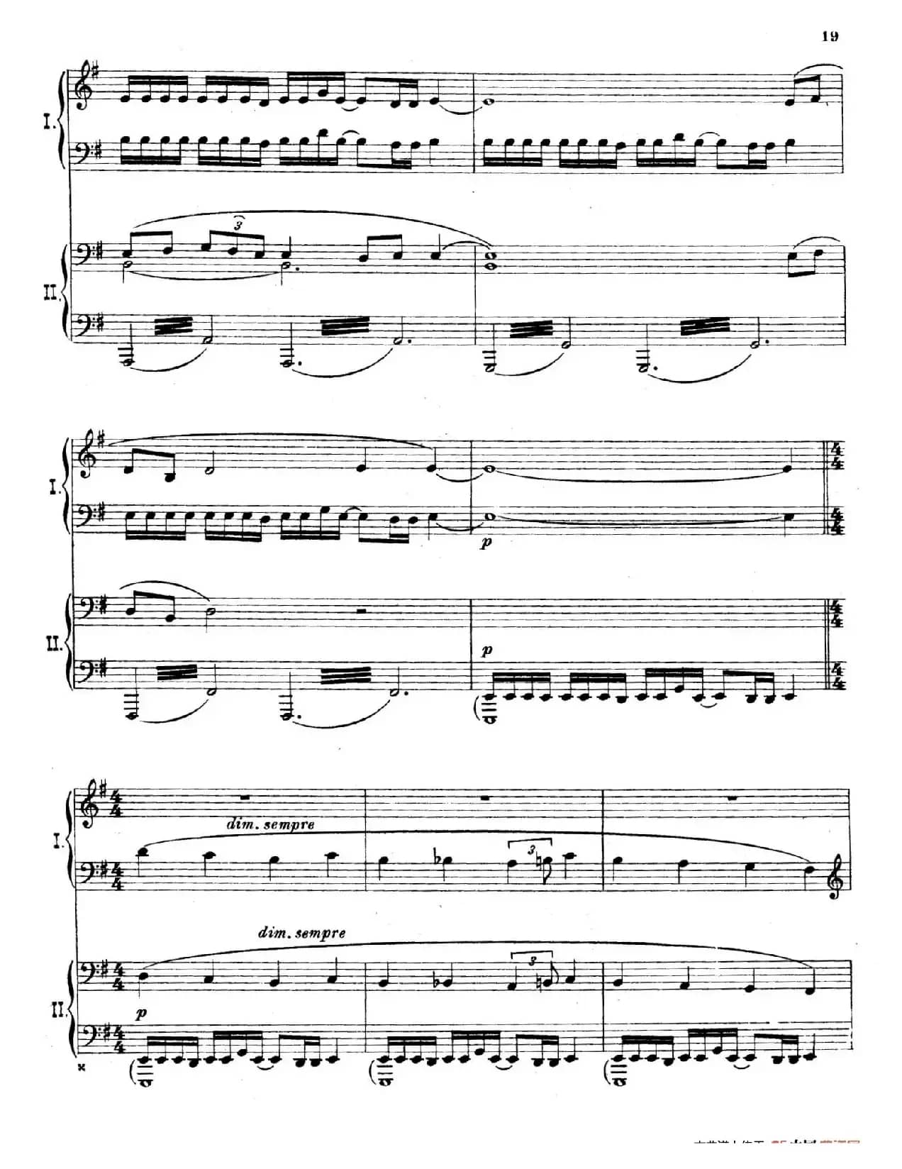 The Pines of Rome（交响诗《罗马的松树》·双钢琴）（第二部分：卡塔科巴墓地的松树）