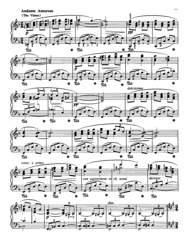 不可不弹的世界钢琴名曲：舞会后的爱之梦