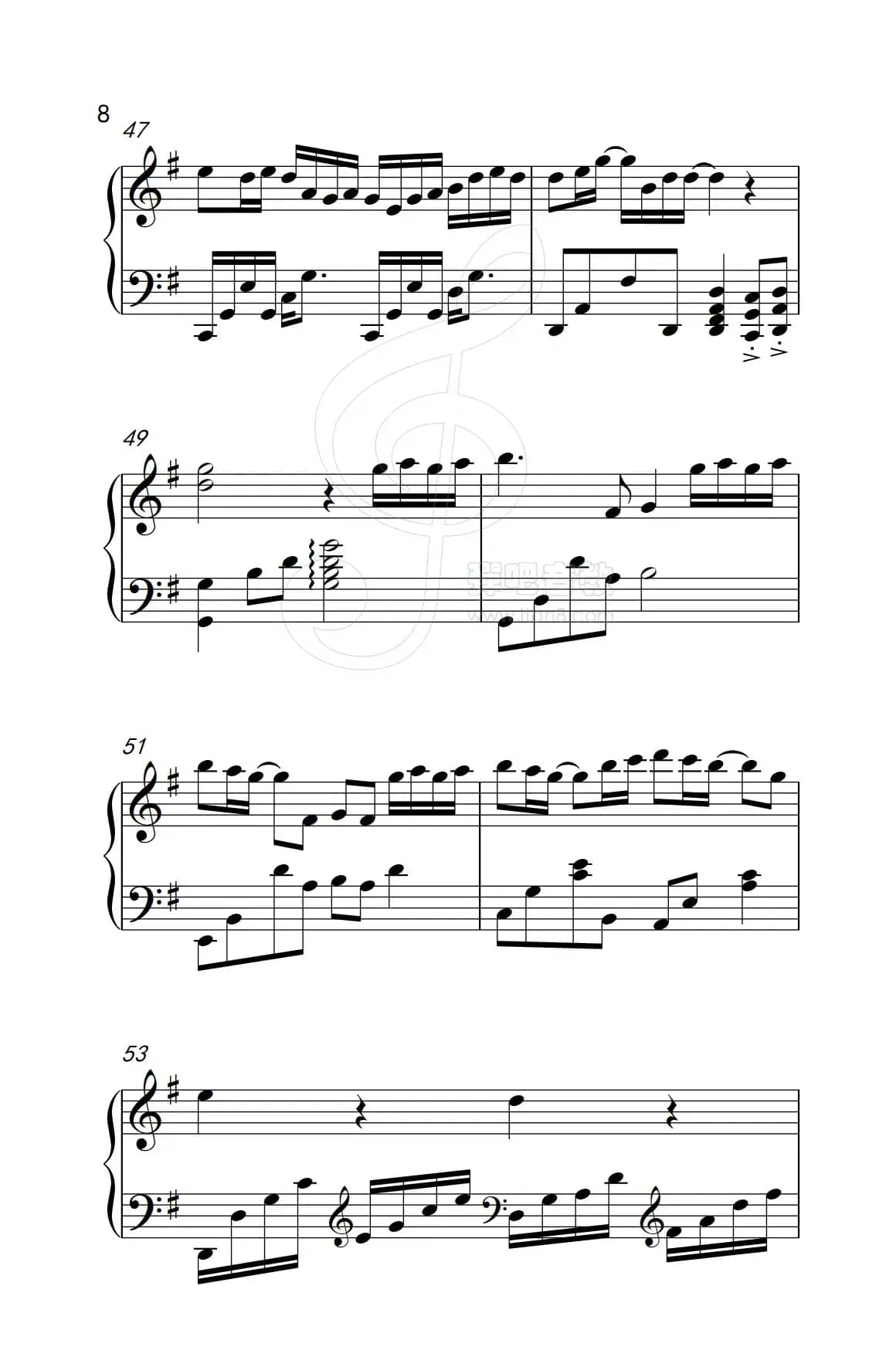 只想一生跟你走（《弹吧音教》制谱版）