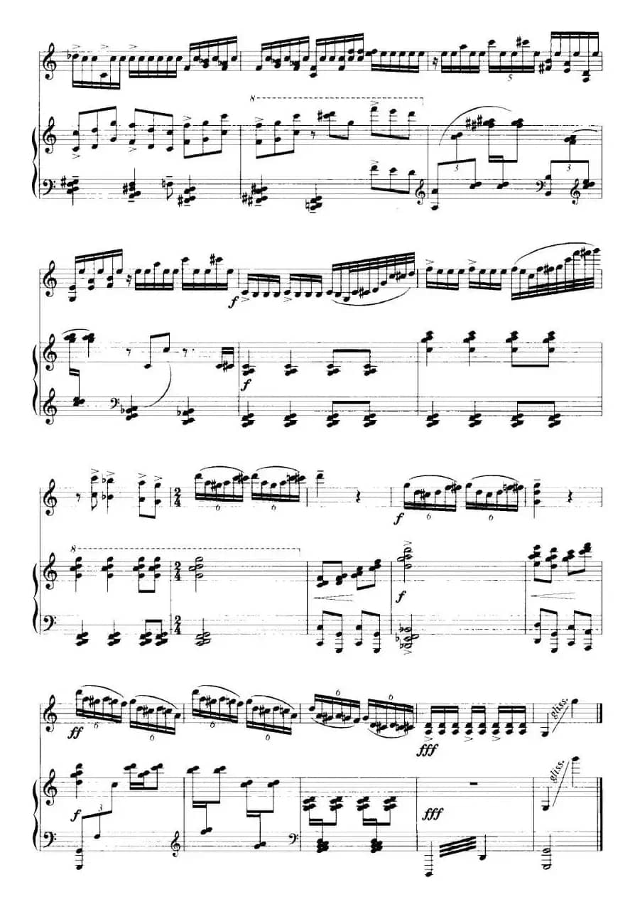 舞！舞！！（小提琴+钢琴伴奏）