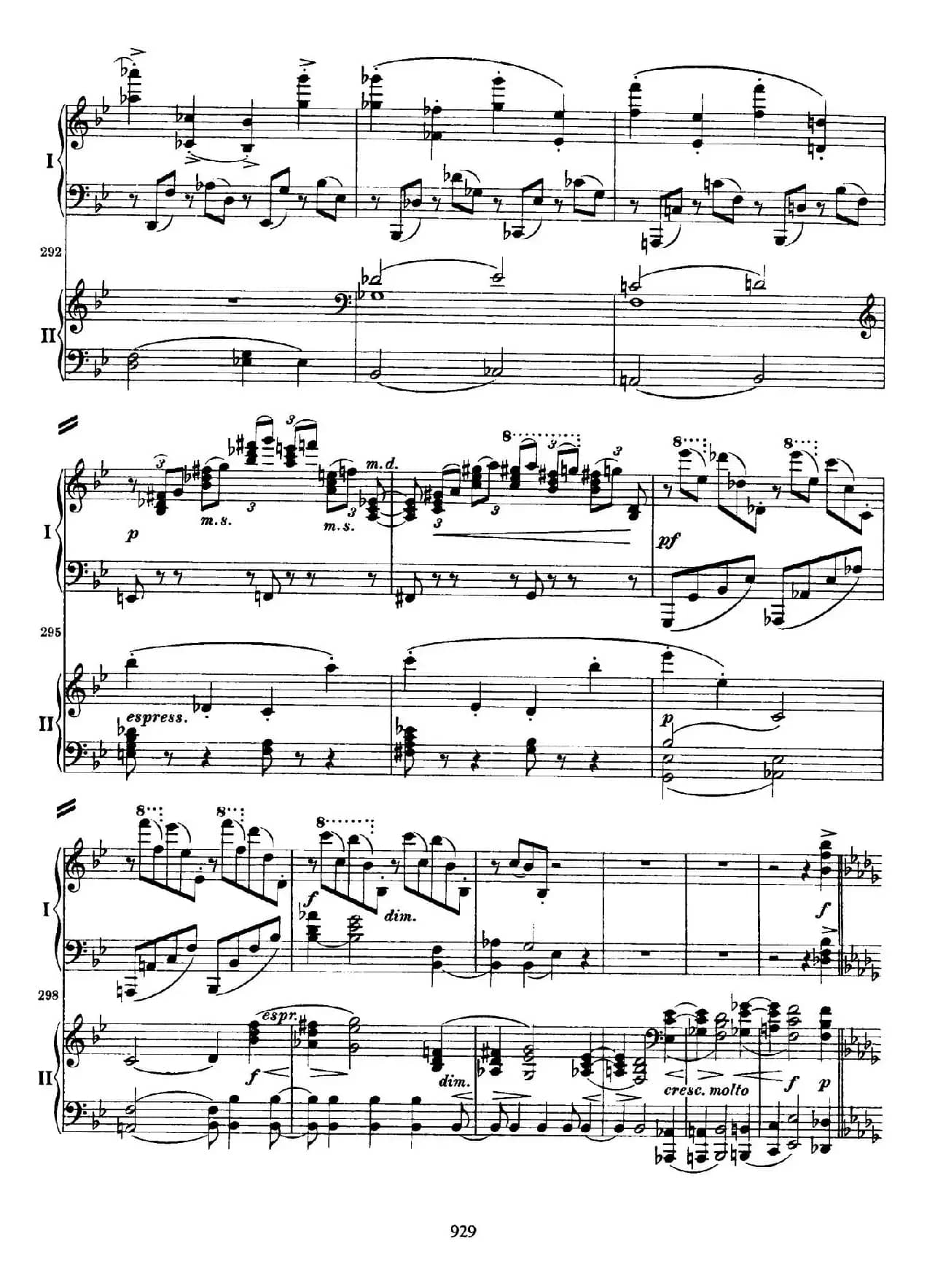 降B大调第二钢琴协奏曲 （P31——40）