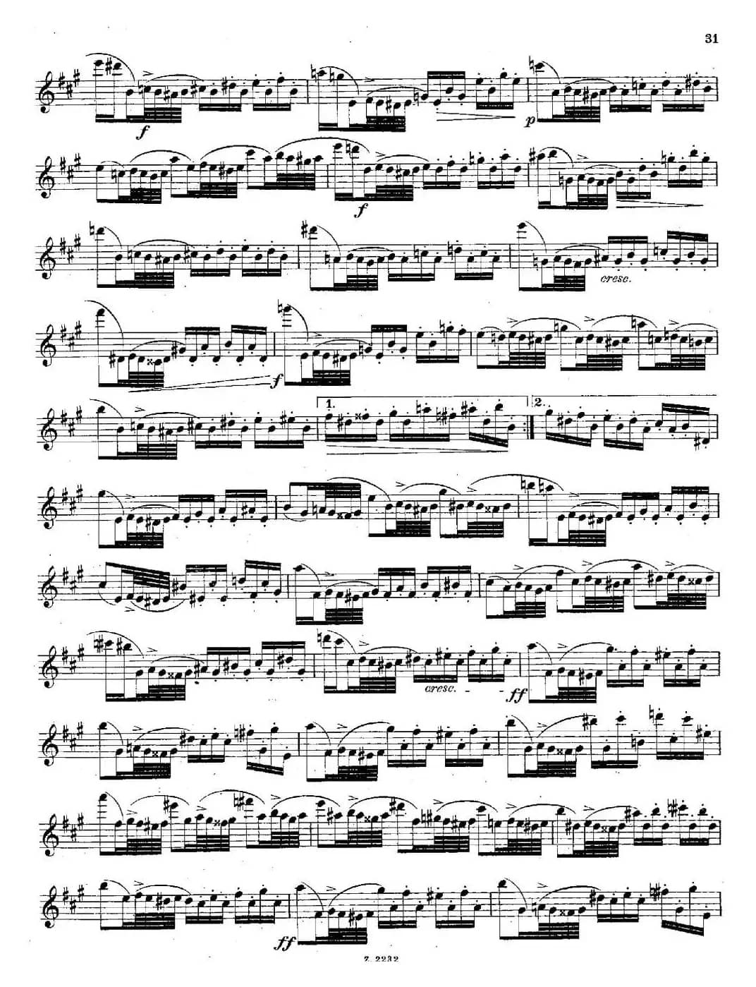 Schule der Virtuosität. Op. 60（7）