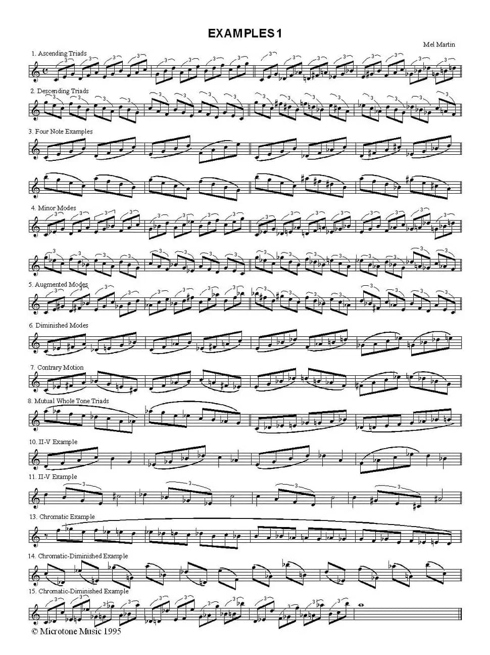 爵士练习曲（2首）