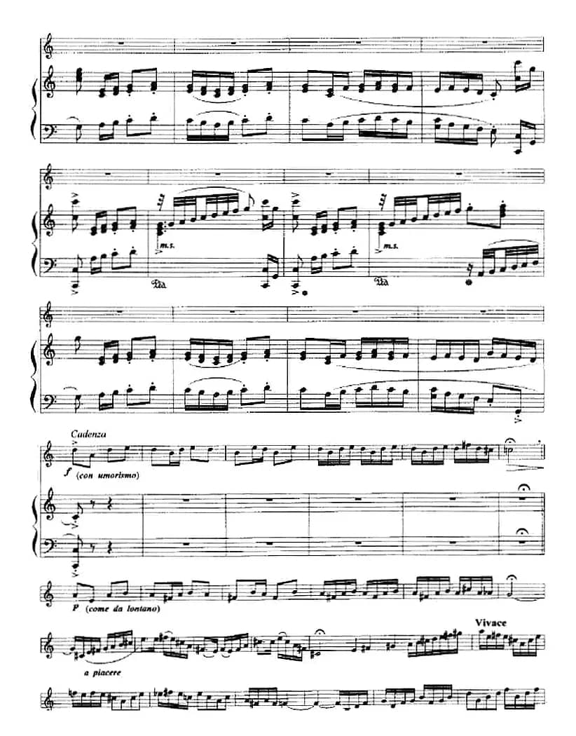 小协奏曲（小号+钢琴伴奏）