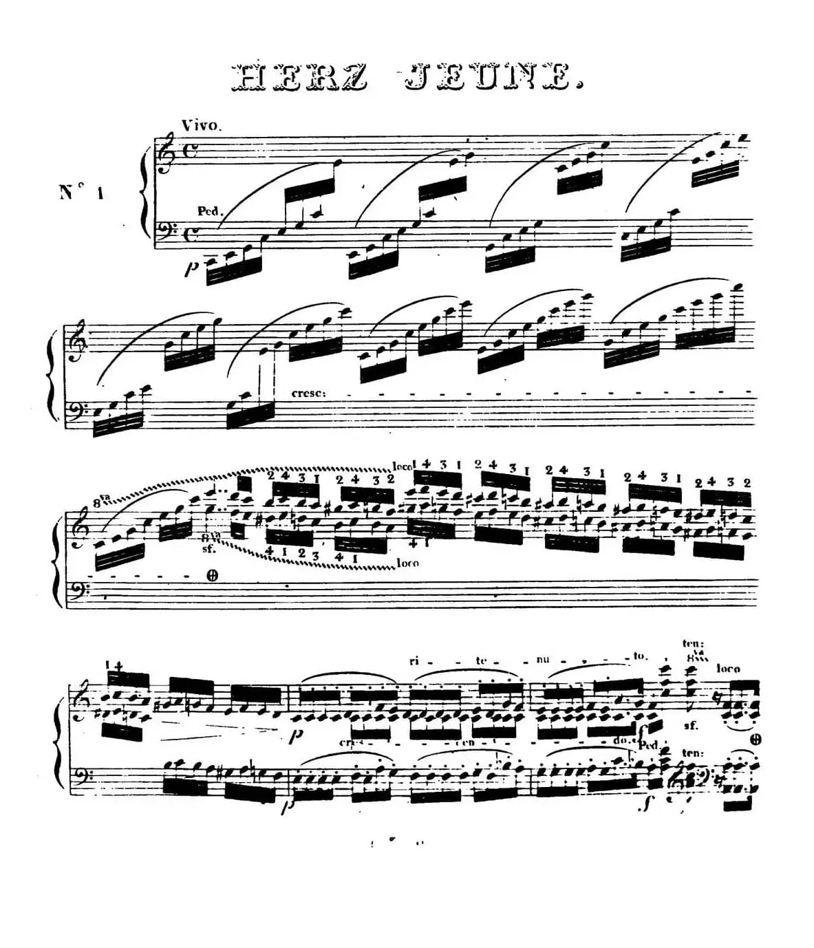 24 Exercices et Preludes Op.21（24首前奏练习曲·1）