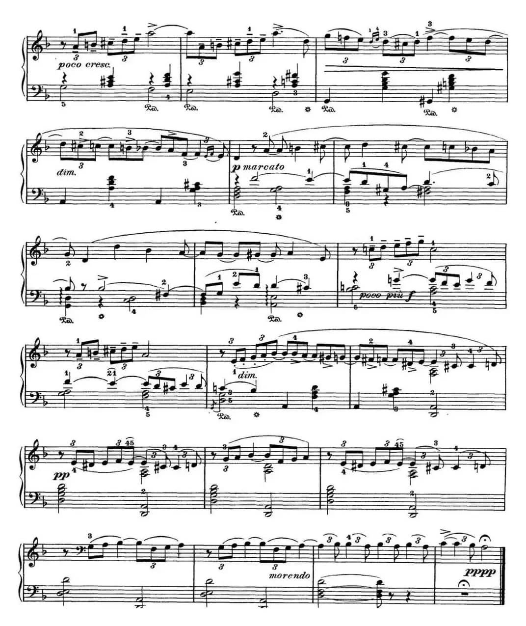 柴可夫斯基 四季 10月 秋之歌 d小调 Autumn Song D minor