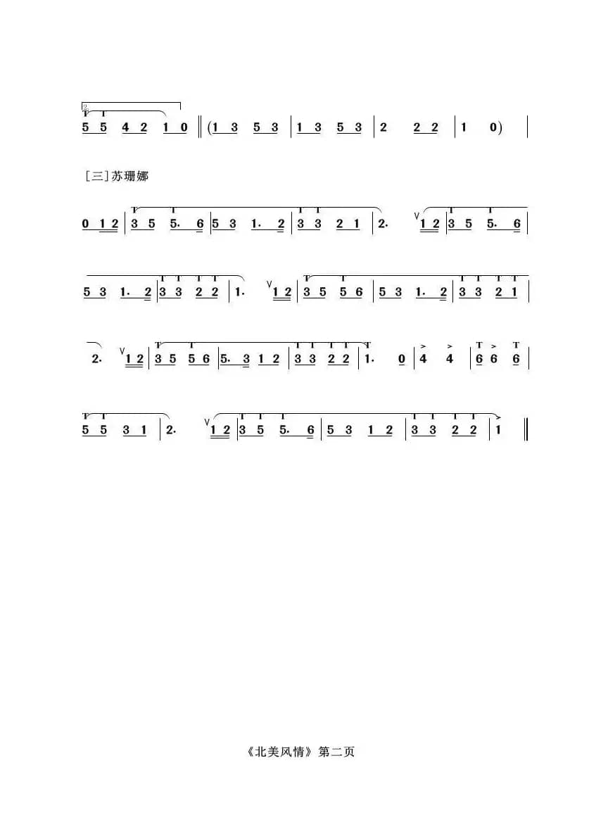 葫芦丝十部联奏之北美风情