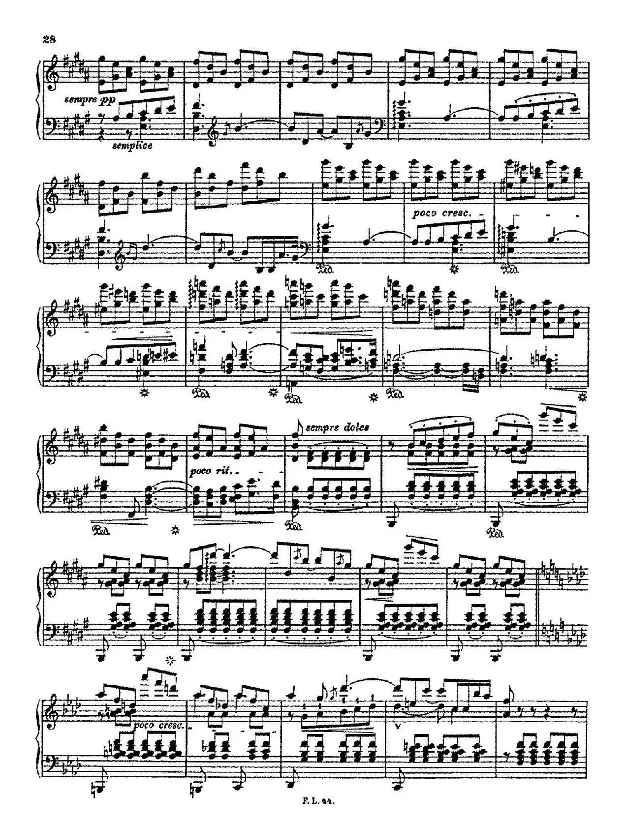 Album d'un Voyageur S.156（旅行者札记·第一册）（印象与诗篇·3. 在泉水边 Au bord d'une source）