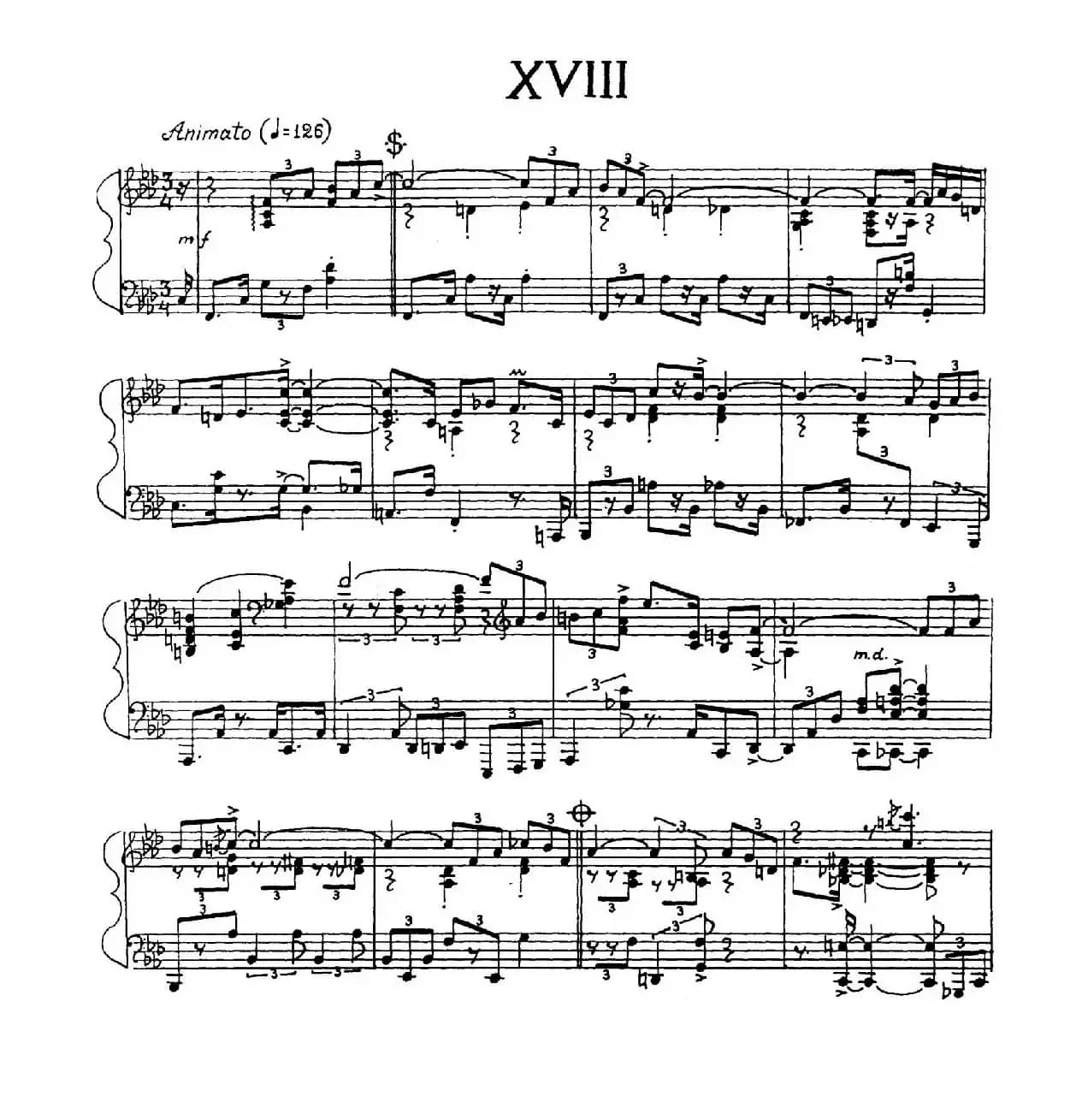 24 Preludes Op.53（24首前奏曲·XVIII）