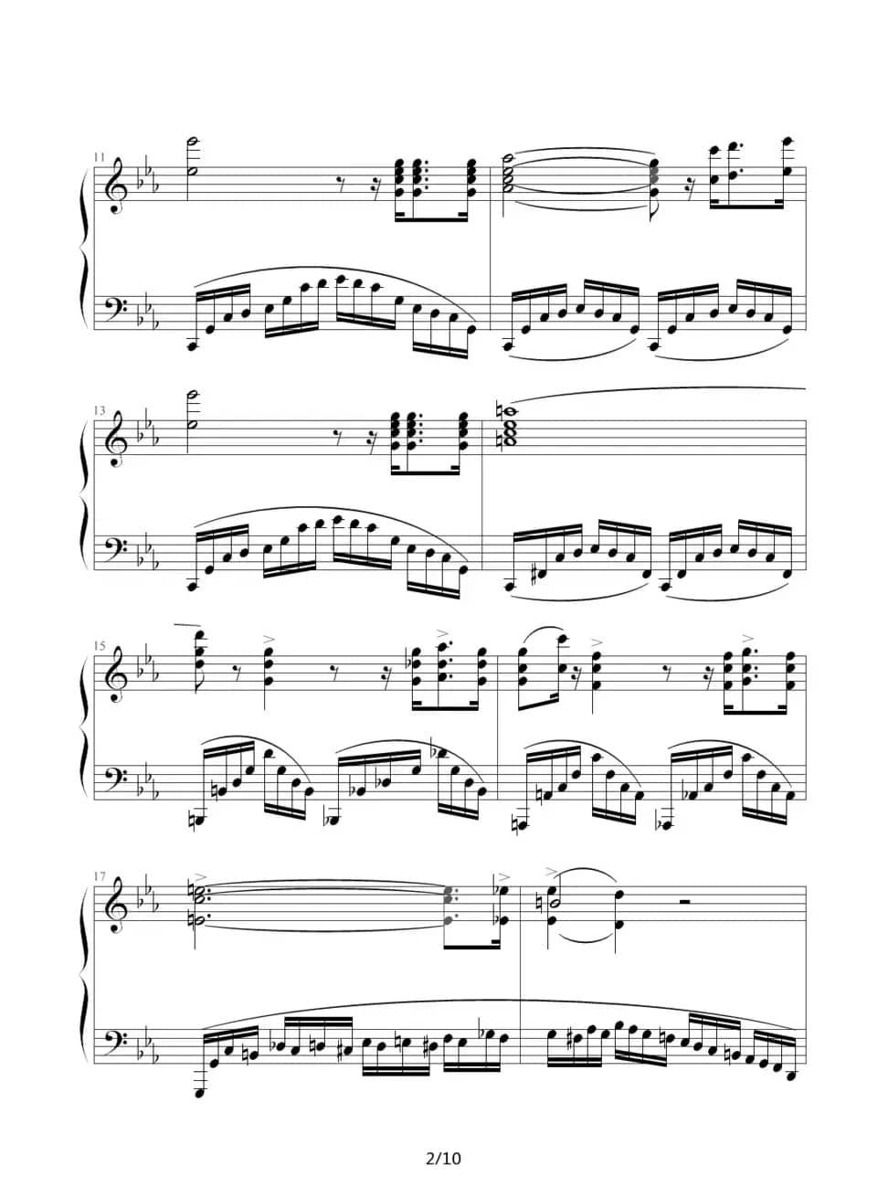 革命练习曲（Chopin.肖邦 练习曲 Op.10 No.12）