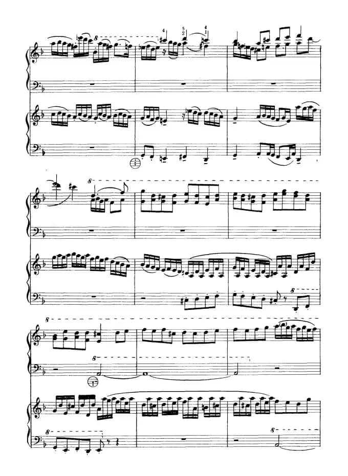 d小调托卡塔与赋格（二重奏）