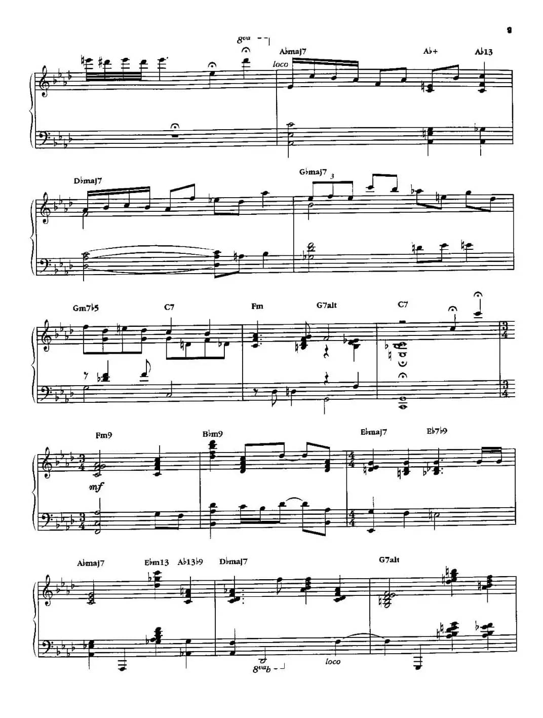 ALL THE THINGS YOU ARE（你就是一切）