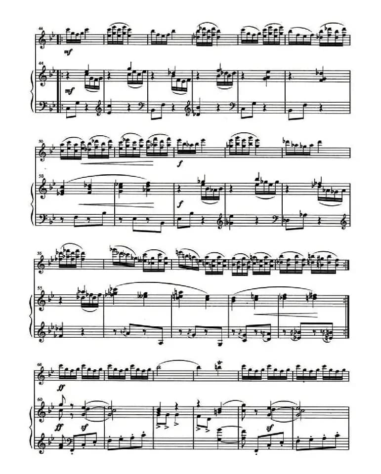 塞外舞曲（小提琴+钢琴伴奏）