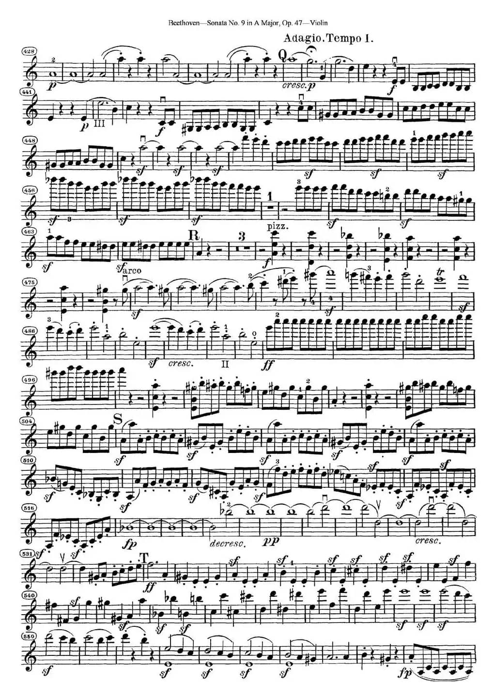 Violin Sonata No.9 in A Major Op.47