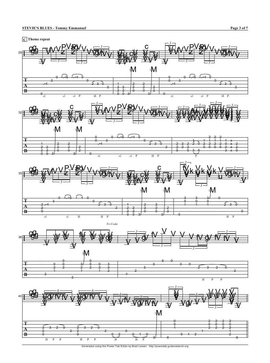 tommy emmanuel：stevies blues（指弹吉它）