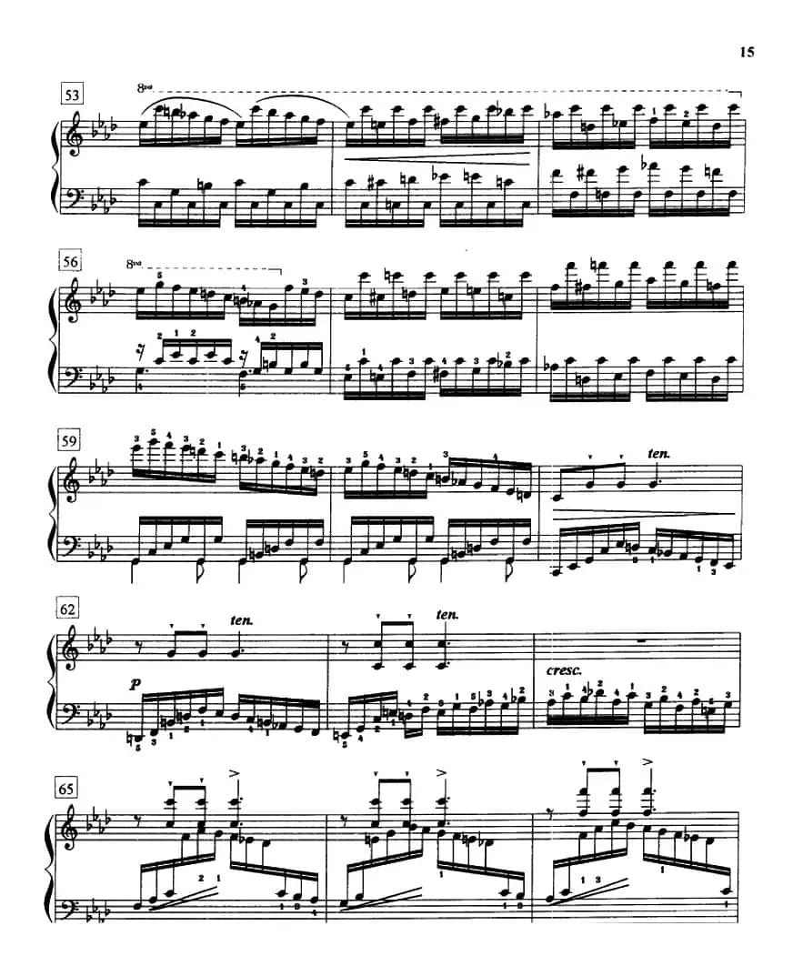 克莱门蒂练习曲（《名手之道》No.21）