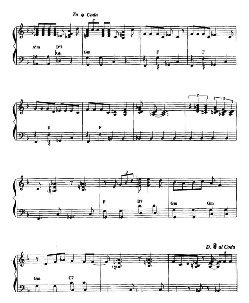 手风琴爵士乐曲：Black coffee 黑咖啡