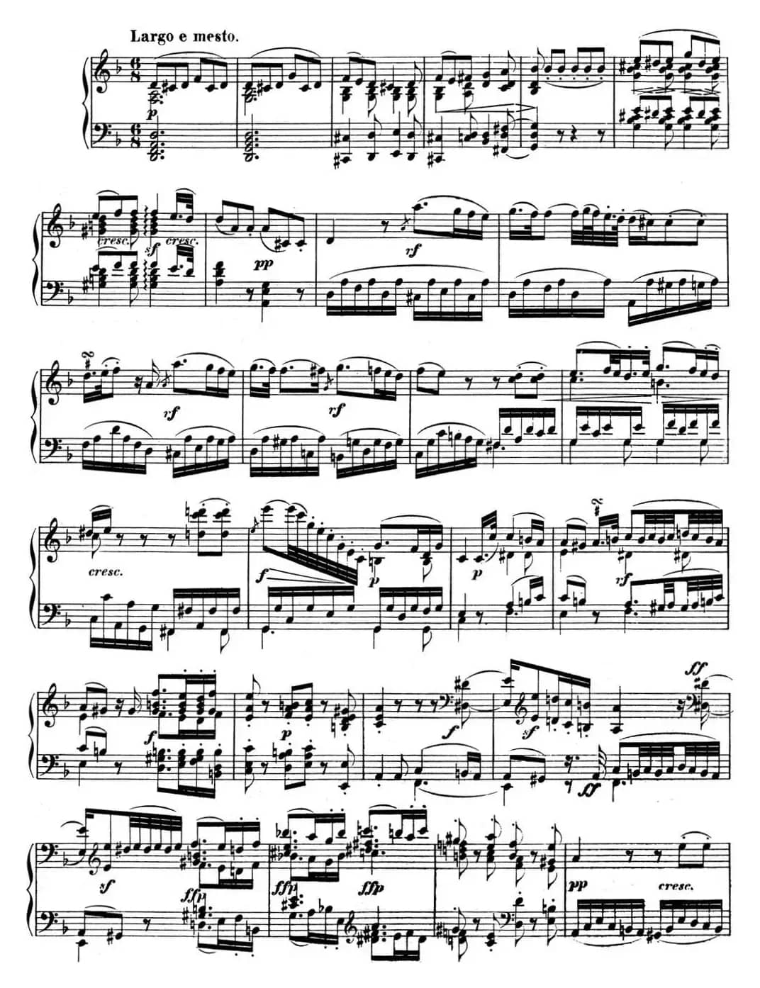 贝多芬钢琴奏鸣曲07 D大调 Op.10 No.3 D major