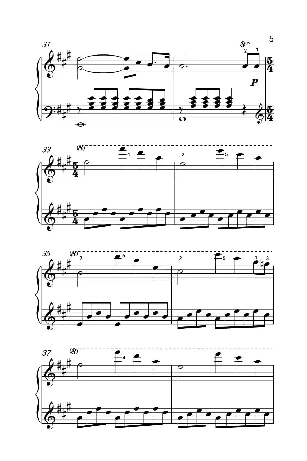 小小少年（《弹吧音教》制谱）