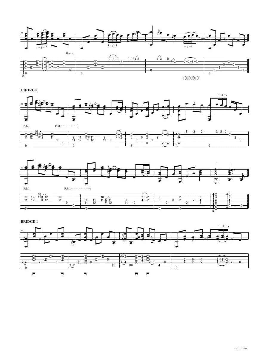 tommy emmanuel：tahitian skies with score（指弹吉它）