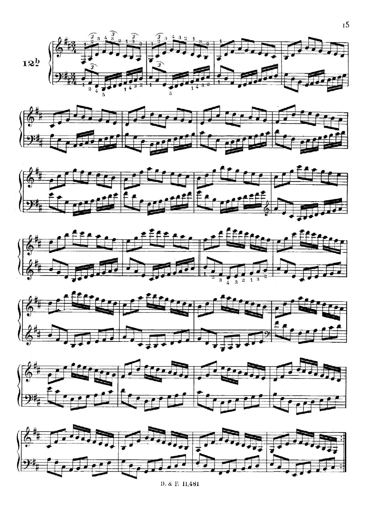 51 Exercises, WoO 6（51首钢琴练习 8—12）