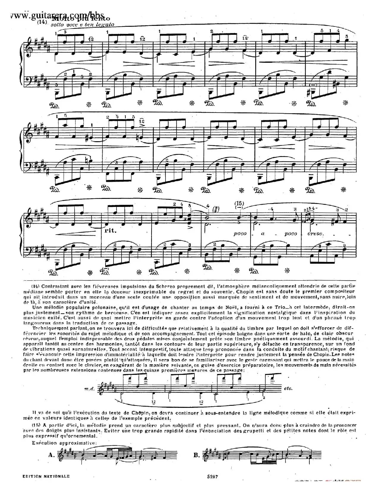 Scherzo No.1 in b Minor Op.20(b小调第一谐谑曲)