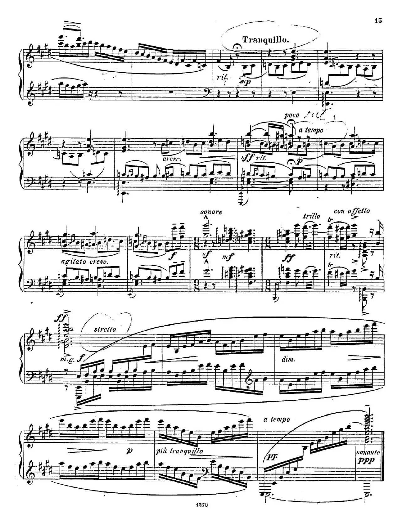 Nocturne Fantasie Op.20（幻想夜曲）